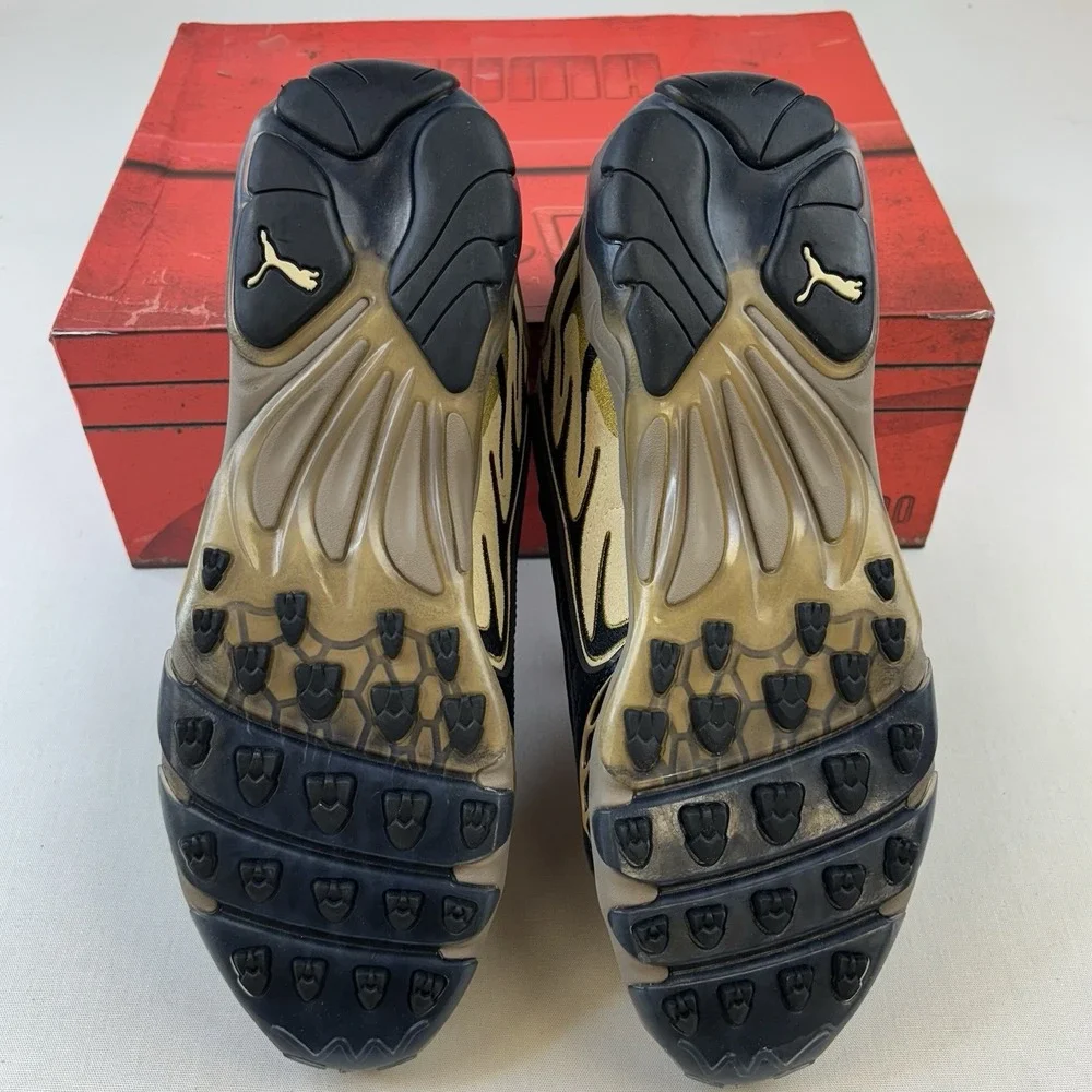 Puma Rocky Inhale Womens Sz 11 Leopard Toasted Almond/Black 405580 01